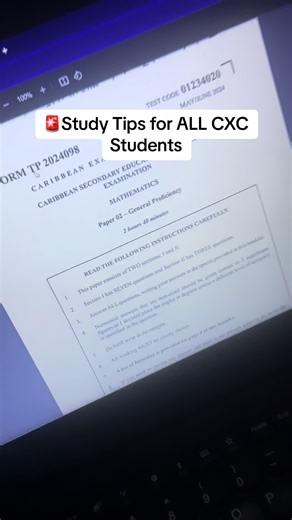 Practice Makes Perfect!! #studytok #csec #cxc #fypシ゚ #cxc2025