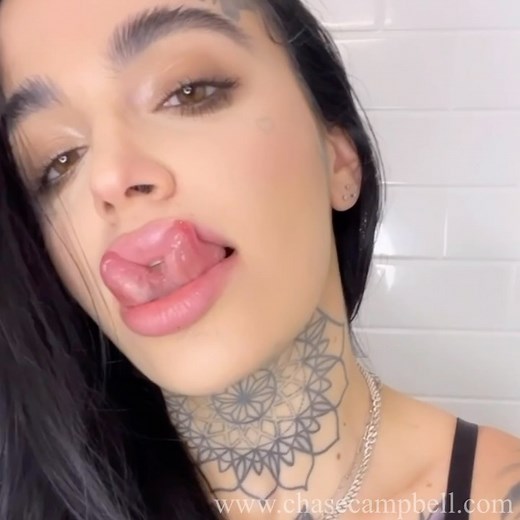 Chase Campbell on Instagram: "Tongue split I did on @leighravenx, six years healed. Rudeness = instant block. Thanks for viewing •••••••••••••••••••••••••••••••••••••••• #bodymod #bodymodification #bodymods #bodymodifications #art #travel #piercing #piercings #bodyart #bodypiercing #bme #bmezine #bodypiercings #worldtour #tour #chasecampbell #leighraven #tongue #tonguesplit #splittongue •••••••••••••••••••••••••••••••••••••••• IG: @zentriratna www.chasecampbell.com ••••••••••••••••••••••••••••••