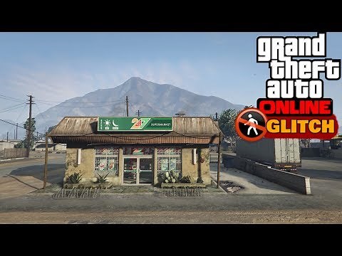 GTA 5 Sandy Shores 24/7 store Wall Breach