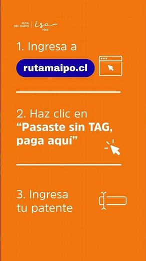 ¿Pasaste por Ruta del Maipo sin TAG? 🛣️