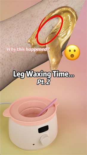 Why Your Wax Isn’t Sticking? Don’t Make This Mistake Before Waxing! 👀#waxingtips