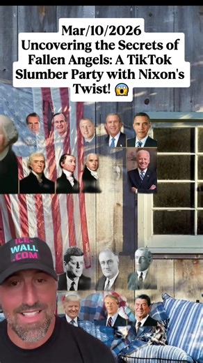 Uncovering the Secrets of Fallen Angels: A TikTok Slumber Party with Nixon's Twist! 😱👑 #FallenAngel #Nixon #CelebritySecrets #fyp #entertainment #greenscreen #viral #foryou #markanthonydjango #tiktok #presidents #fypシ #jakegyllenhaal #slumberpart