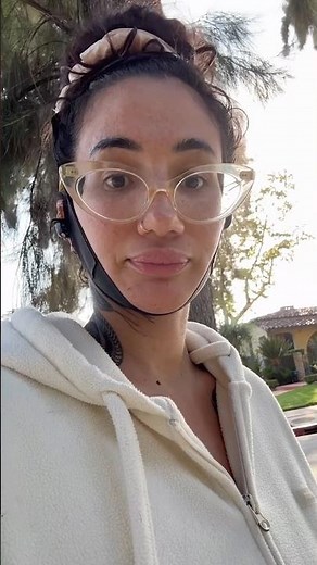 Walking your dog post neck lift is peek LA behavior