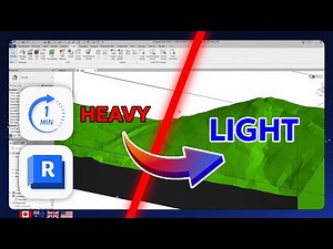 Revit - How to Simplify a Toposurface in Revit - Optimize Heavy Terrain Files