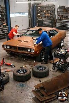 1971 Plymouth Barracuda Full Restoration