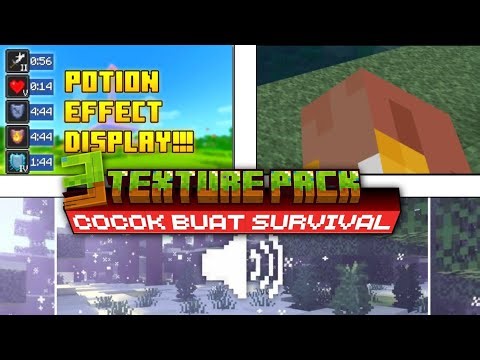 🌈 Texture Pack Minecraft Paling Mantap Tahun Ini! (Top 3)