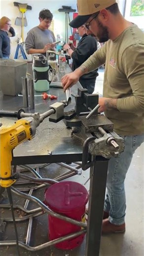 Tube notching practice before starting the roll cage project#welding #fabrication #metalfabrication