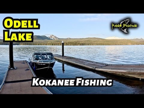 ODELL LAKE KOKANEE FISHING - MY FIRST TIME FISHING THIS INCREDIBLE LAKE + BOAT LAUNCH FOOTAGE