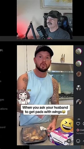 On Instagram follow. On YouTube like and subscribe. On X see the unedited version. On this short from episode 159. We have a compilation of husbands/boyfriends being asked to pick up some pads with wings on ​⁠ daily trending videos. Using various social media platforms, in the United States for the day. | OchanosChannel | Facebook