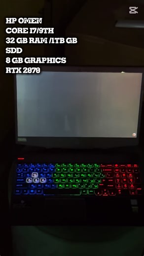 finlandcomputers on Instagram: "💻 OMEN by HP Gaming Laptop ⚙️ Intel Core i7-9750H (9th Gen) – 6 Cores | 12 Threads | up to 4.5GHz 💾 32GB DDR4 RAM – Multitask with zero lag 📦 1TB SSD – Super-fast storage & quick boot 🎮 NVIDIA GeForce RTX 2070 (8GB Max-Q) – Next-level gaming graphics 🪟 Windows 11 Pro – Clean, smooth, and powerful 🖥️ 15.6” Full HD Display – Stunning visuals for gaming & content creation 🔋 Long-lasting performance | RGB keyboard | Premium cooling design 📦 Condition: Excellen