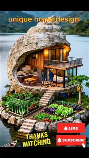 DreamUp – Fantasy House & Nature Art #CreativeArt #Shorts