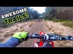One of the BEST places to ride your Dirt Bike | RAW 450 Trail Bashing