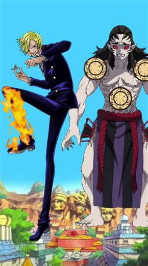 sanji vs Demons slayer