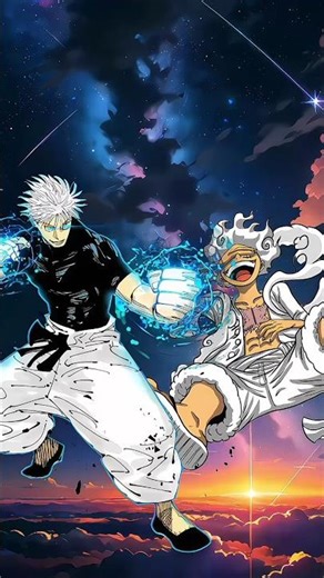 Gojo 🆚 Luffy | #gojo #luffy #onepiece #shorts