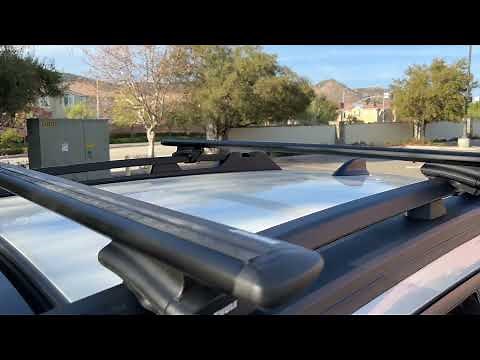 Added Thule cross bar to my Subaru Outback wilderness