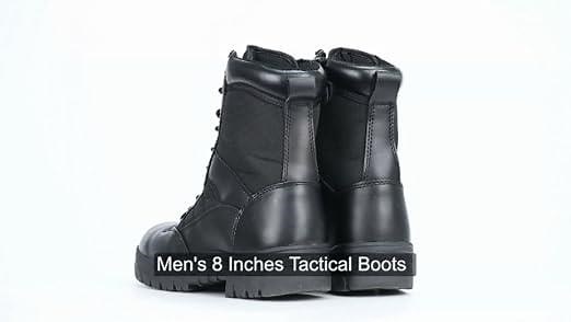 Men's 8 Inches Military Tactical Work Boots