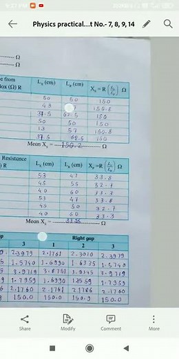 12th physics practical Experiment No.-8 Law of resistance using meter bridge