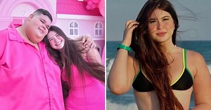 12kg a menos! Nicolle Caroline foca na saúde com o namorado Gordão da XJ