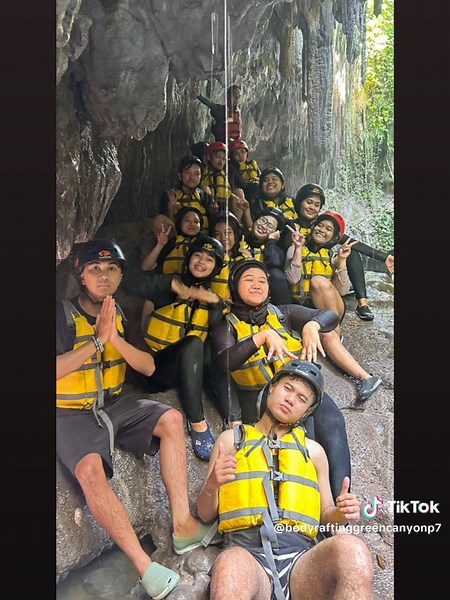 bodyrafting#greencanyon#pangandaran. info wa :081323986298