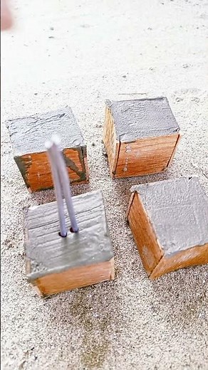 I Built a Mini House Inside a Pillar#miniature #shortvideo