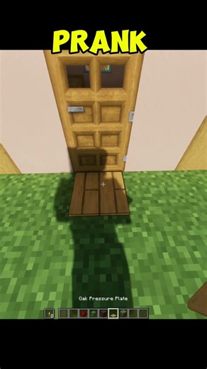 MINECRAFT ZOMBIE PRANK || #trending #minecraft #shorts #short #minecraftshorts