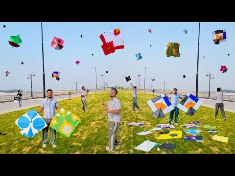 Kite Flying & Looting Vlog | Sunday Kite Flying On The Ground | Kite Video | Ansh Khajuria