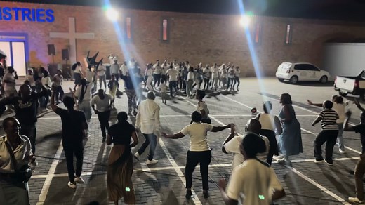 Celebrating Youth Dance at Church Event