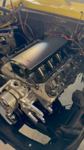 Scroggie himself rebuilt this 5.3 LS motor for a 68’ Camaro! Put in a small cam and a Holley Sniper EFI⚡️ Reliable, modern power in a classic package 🔥 #scrogshotrods #68camaro #Florida #ocala #camaro #musclecar #holleysniper | Scrog's Hot Rods