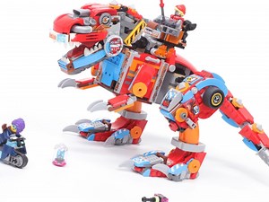 乐高梦境城猎人 71484 库珀的霸王龙变身机甲【定格动画】_哔哩哔哩_bilibili