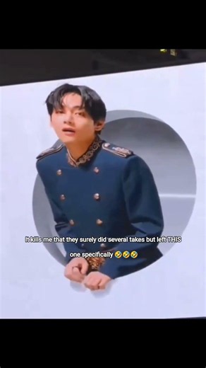 It kills me that they surely did several takes but left THIS one specifically, I cried 🤣🤣