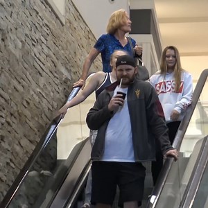 Fart Prank on The Escalator!! 🤣