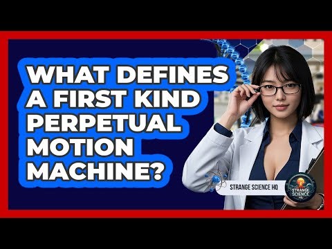 What Defines A First Kind Perpetual Motion Machine? - Strange Science HQ