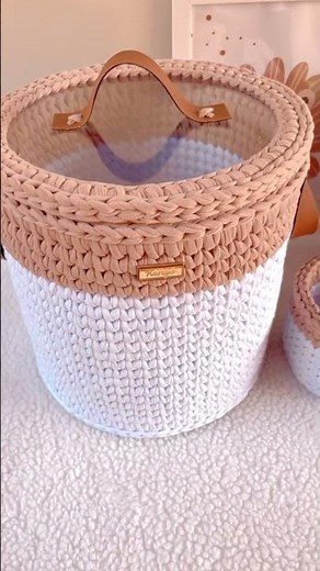 Custom Crochet Laundry Baskets with Lids – Premium Home Storage Solutions | Factory Direct