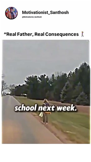 Dad Let His Daughter Walk Home To Teach One Lesson ❤️