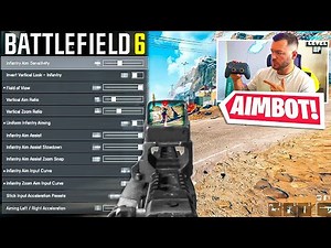 NEW BATTLEFIELD 6 Aim Assist Settings Make Controller Players Overpowered!🎮(BF6 Best Settings)