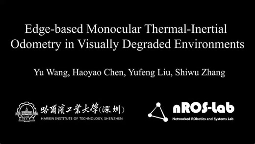 Edge-Based Monocular Thermal-Inertial Odometry in Visually Degraded Environments
