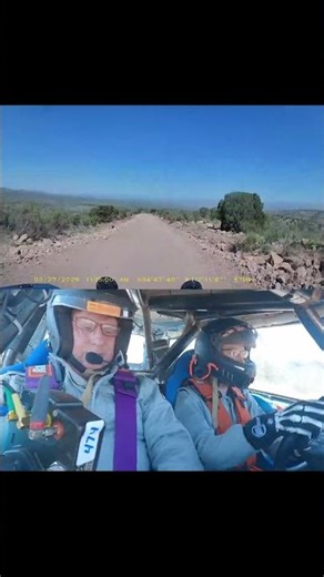 Crashing at Prescott rally 2026 (mini cooper)