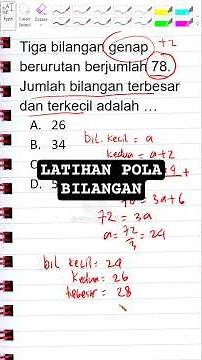 latihan soal bilangan aritmatika #maths #matematika #mathematics #aritmatika