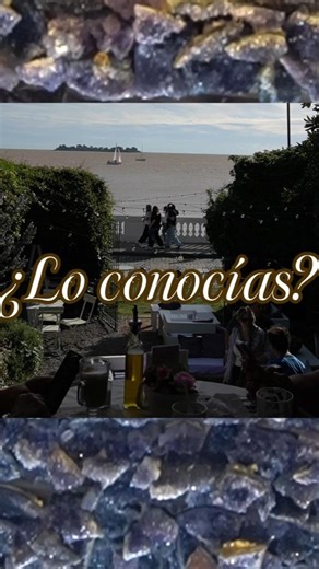 Amatistas en el techo y la mejor vista al río.Un bar escondido en Colonia
