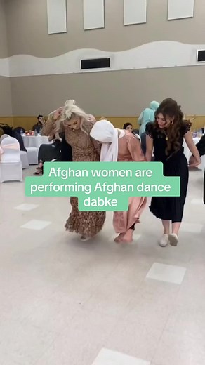 Traditional Afghan Dance Dabke Performance by Afghan Women