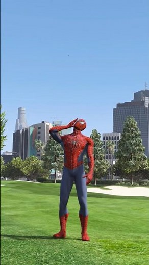 Spiderman asks his father for a new car #gta #shorts #viral #original