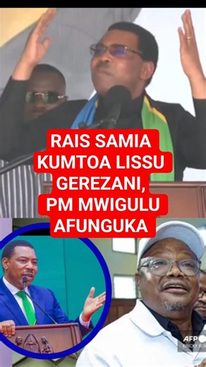 WILL PRESIDENT SAMIA RELEASE LISSU FROM PRISON? THE PRIME MINISTER REVEALS ALL.
