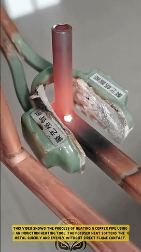 Copper Pipe Induction Brazing Process using Precision Heating Coil – Good Tools and Machinery
