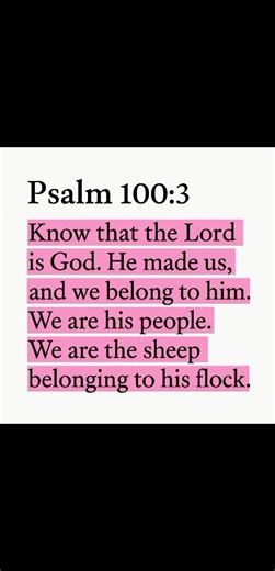 Psalm 100:3 | Thuli Billy