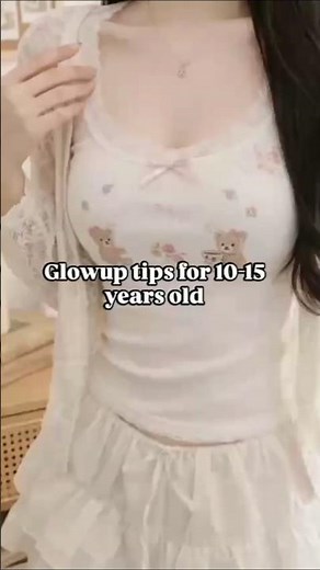 Glow up tips for 10–15 years old Simple self care routine ✨