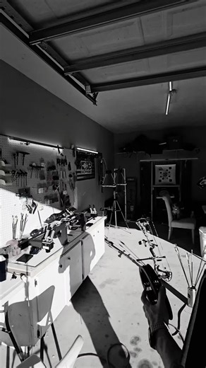 I let them free style the colors how ever they chose! #archeryhunting #hunting #bowstrings #arrow