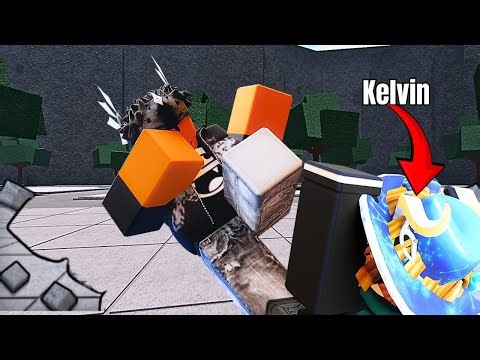1V1 with my cousin kelvin in the Strongest Battlegrounds (Roblox)