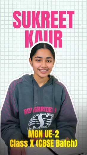 Urban coaching institute Jal on Instagram: "Class 10 is where the Science journey truly begins 🚀 It opens doors to both Medical and Non-Medical streams. ✨ Meet Sukhreet Kaur, who shares her personal learning experience at Urban Coaching Institute. 🎯 Our aim is simple: To build such strong foundations in Maths & Science that students can confidently decide their future path— without pressure, only clarity and growth. 📌 Admissions Open Class 8 | 9 | 10 | 11 | 12 📘 Maths & Science 🔬 Medical & 