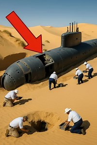 2.9K views | Scientists discovered an old submarine in the middle of the desert: everyone was shocked when they saw what was inside the submarine Continuation in the first comment  | StageFrames | Facebook