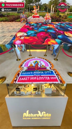 Saket Ayodhya City (Kalyan E) | 2BHK From ₹50Lakhs Onwards | Usable Area 540Sq.Ft. | Call 7021988393